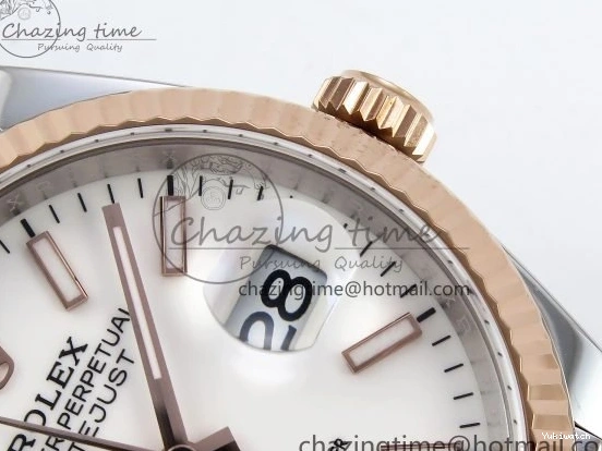 Edition Best APF Dial DateJust RG 904L Jubilee VR3235 Sitck Bracelet SS 1:1 36 on White Steel 126231 0217